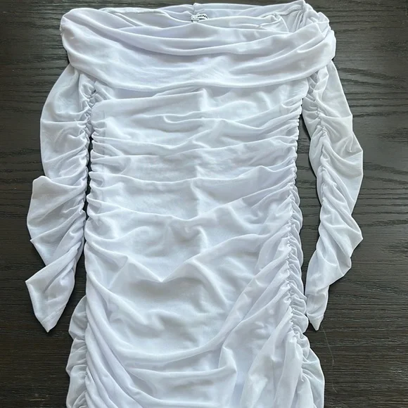 Fashion Nova White Maxi Dress - Picture 4 of 8